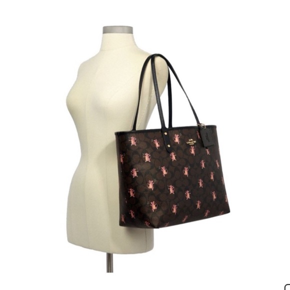 COACH Mouse Party reversible tote bag - Picture 10 of 11